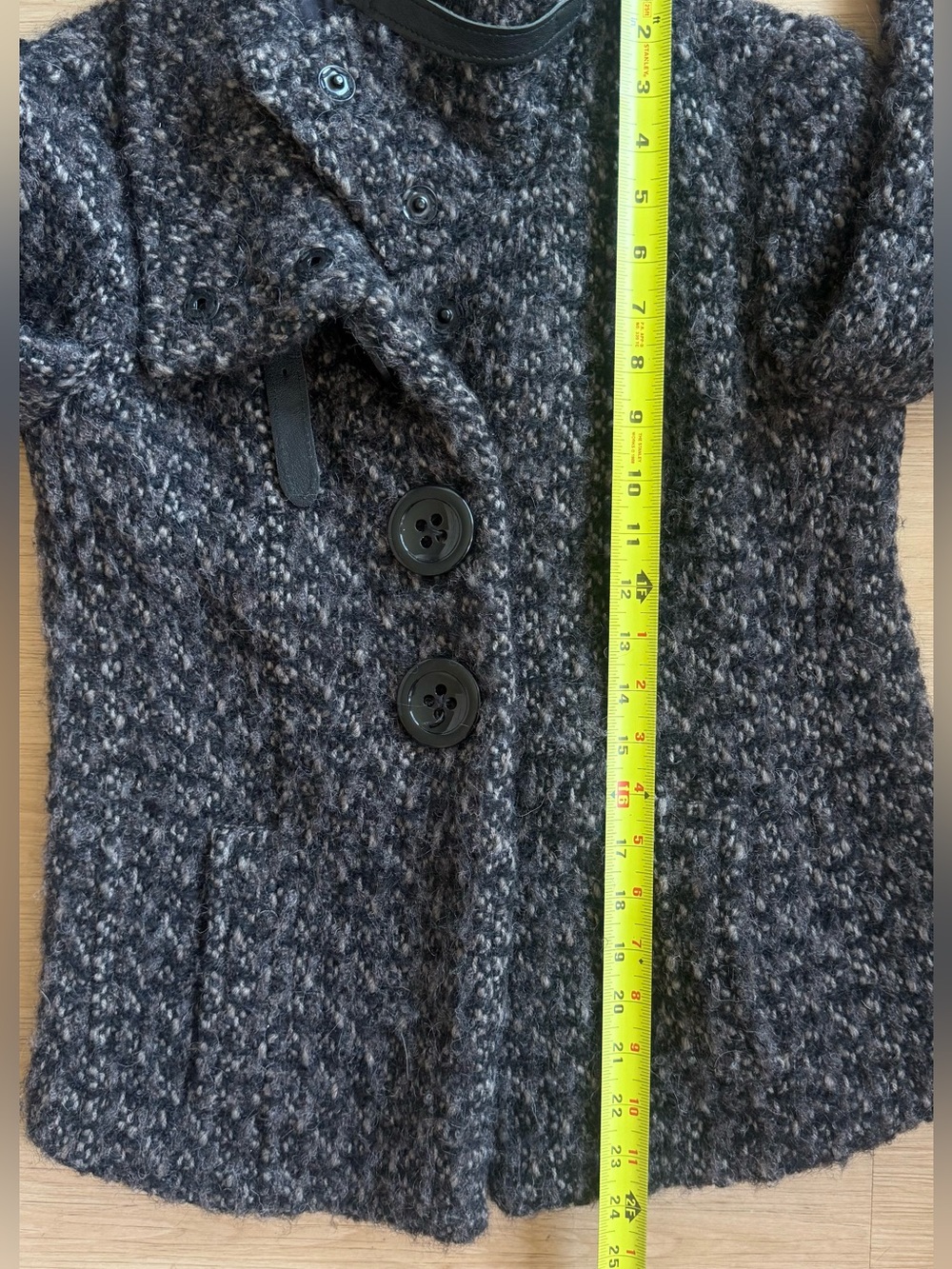 MaxMara Snap-Button Wool Jacket - Picture 13 of 15